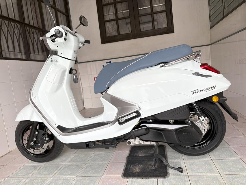 Tuscany150 Keyless ไมล์แท้ สภาพใสกริ๊บ รถมือเดียว ไม่เคยล้ม สีเดิมบางๆ จัดส่งได้ทั่วไทย มีเก็บปลายทาง วิ่ง1000 ปี68 7