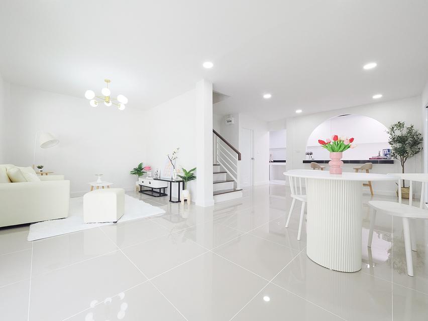 ทาวน์เฮ้าส์ 2 ชั้น ม.ณรุจา [กาญจนาภิเษก - พระราม5] บ้านเลขที่ 90/30 5