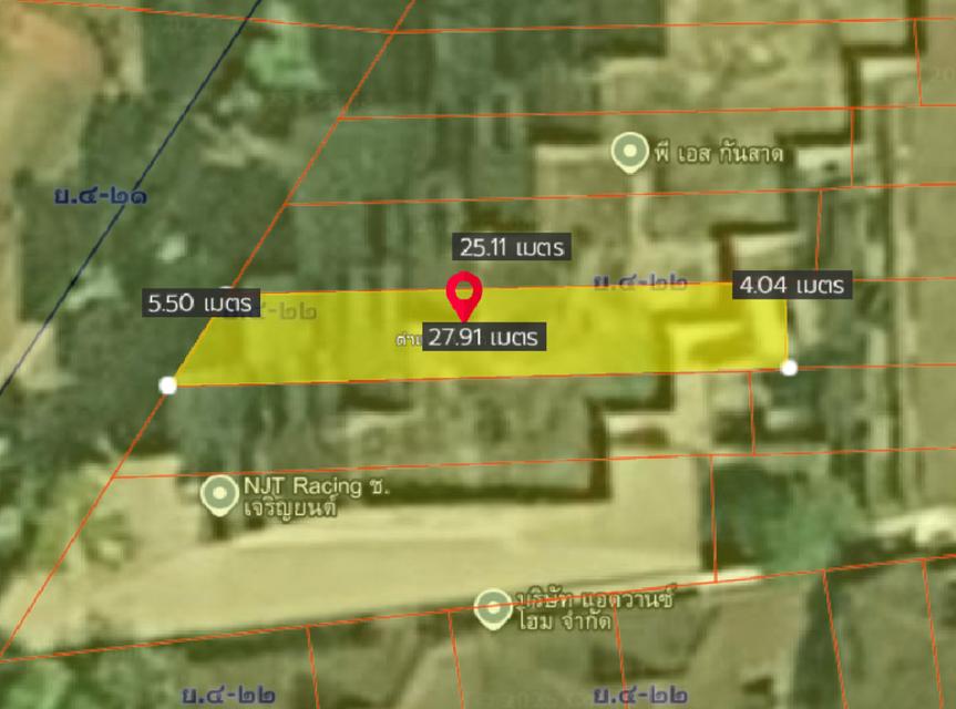 ขายอาคารพาณิชย์ 4 ชั้น 23.4 ตร.ว. ติดถนนนาคนิวาส ติดซอย 38 ตรงข้าม I-Zen Condo 5