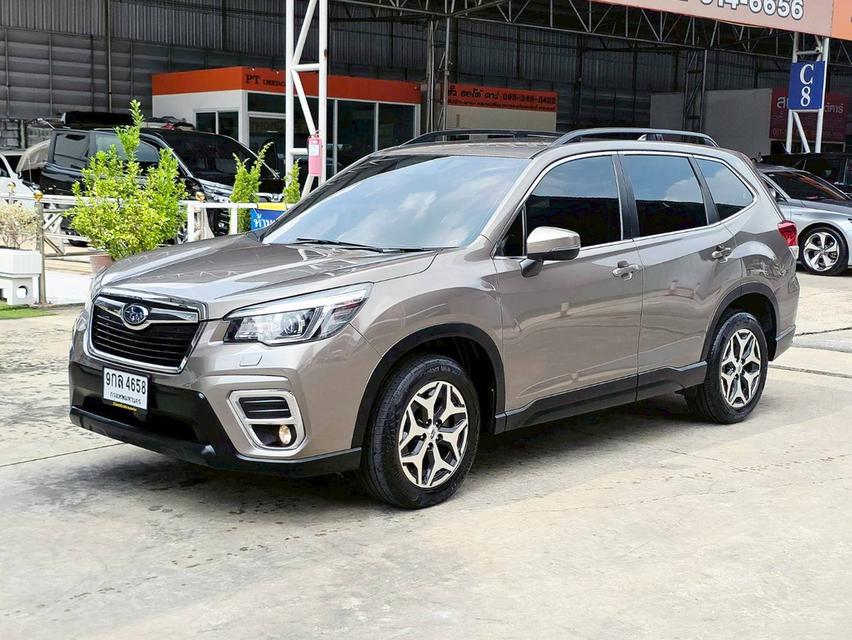 รหัสรถ SEZ4658 Subaru Forester 2.0 i-L AWD เกียร์ ออโต้ เบนซิน สี น้ำตาล ปี 2020