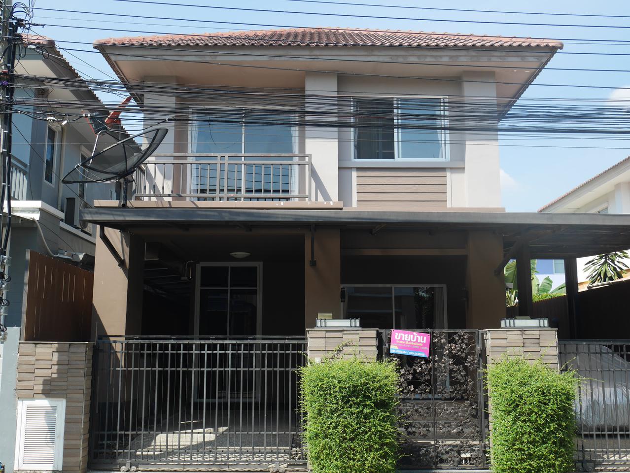 ขายบ้านแฝด สไตล์บ้านเดี่ยว รีโนเวทใหม่ทั้งหลัง  ต่อเติมครบ หมู่บ้าน วิลล่าดิเอ็กซ์คลูซีฟ คู้บอน27