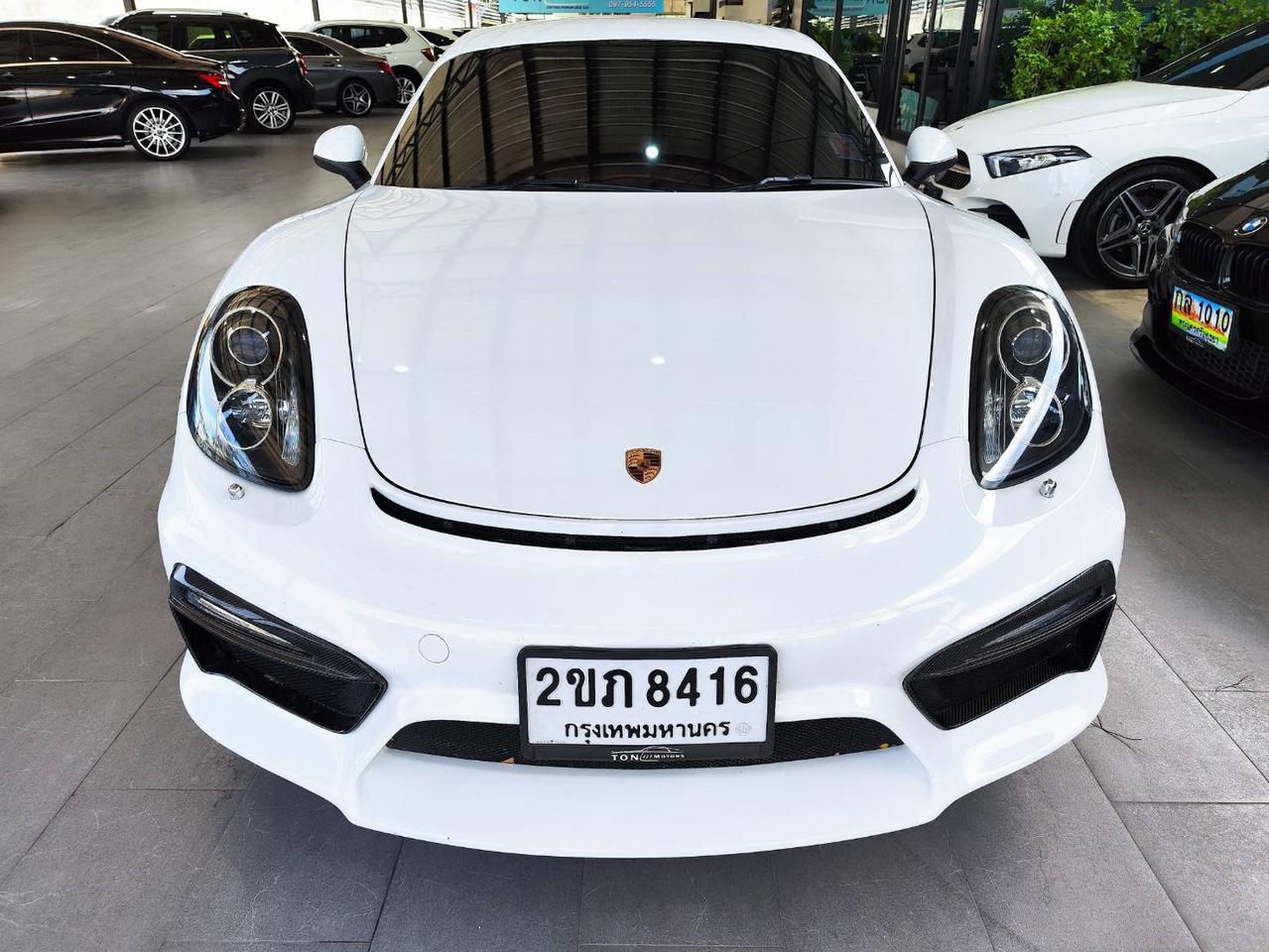 2014 PORSCHE CAYMAN 981 2.7 PDK เกียร์ออโต้ สีขาว  รูปที่ 1