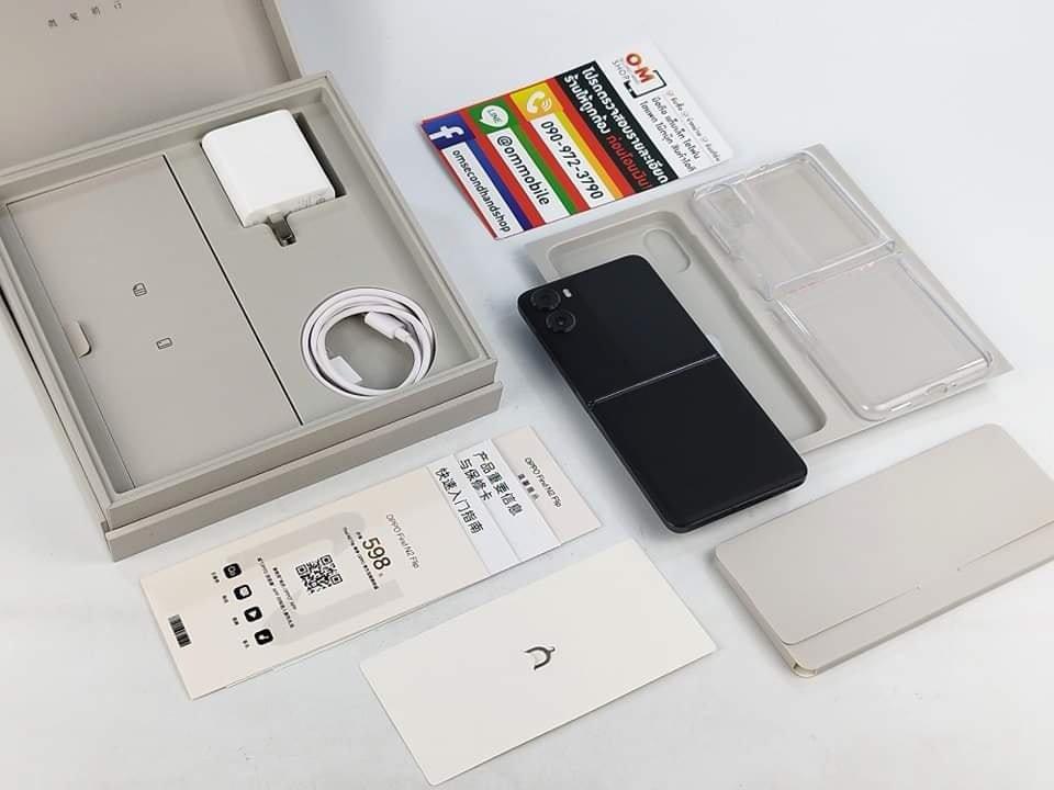 ขาย/แลก OPPO Find N2 Flip 12/256GB สี Black เครื่องจีน รอมจีน สภาพสวย แท้ ครบยกกล่อง เพียง 22,900 บาท  รูปที่ 2