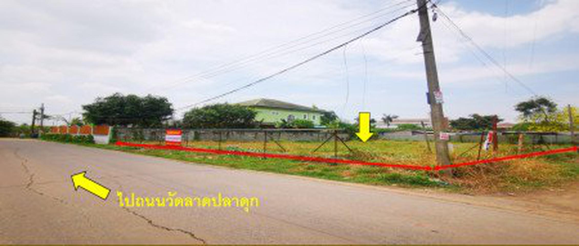ขายที่ดิน  แปลงมุม 160 ตร.ว. ถมแล้ว ติดถนนสองด้าน ซอยวัดลาดปลาดุก บ้านกล้วย บางบัวทอง นนทบุรี  ใกล้ต้นทางสถานีรถไฟฟ้า MR รูปที่ 4