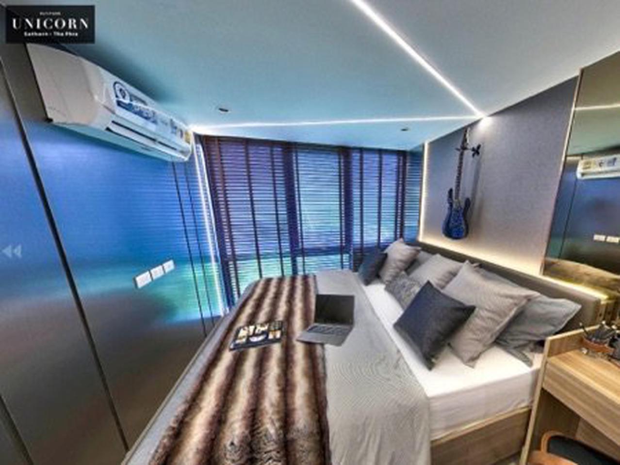 ขาย คอนโด อัลติจูด ยูนิคอร์น สาทร-ท่าพระ 50.8 ตรม. Duplex 2 ห้องนอน 150 เมตรจาก BTS ตลาดพลู ส่วนกลางอลังการ 6 ชั้น รูปที่ 2