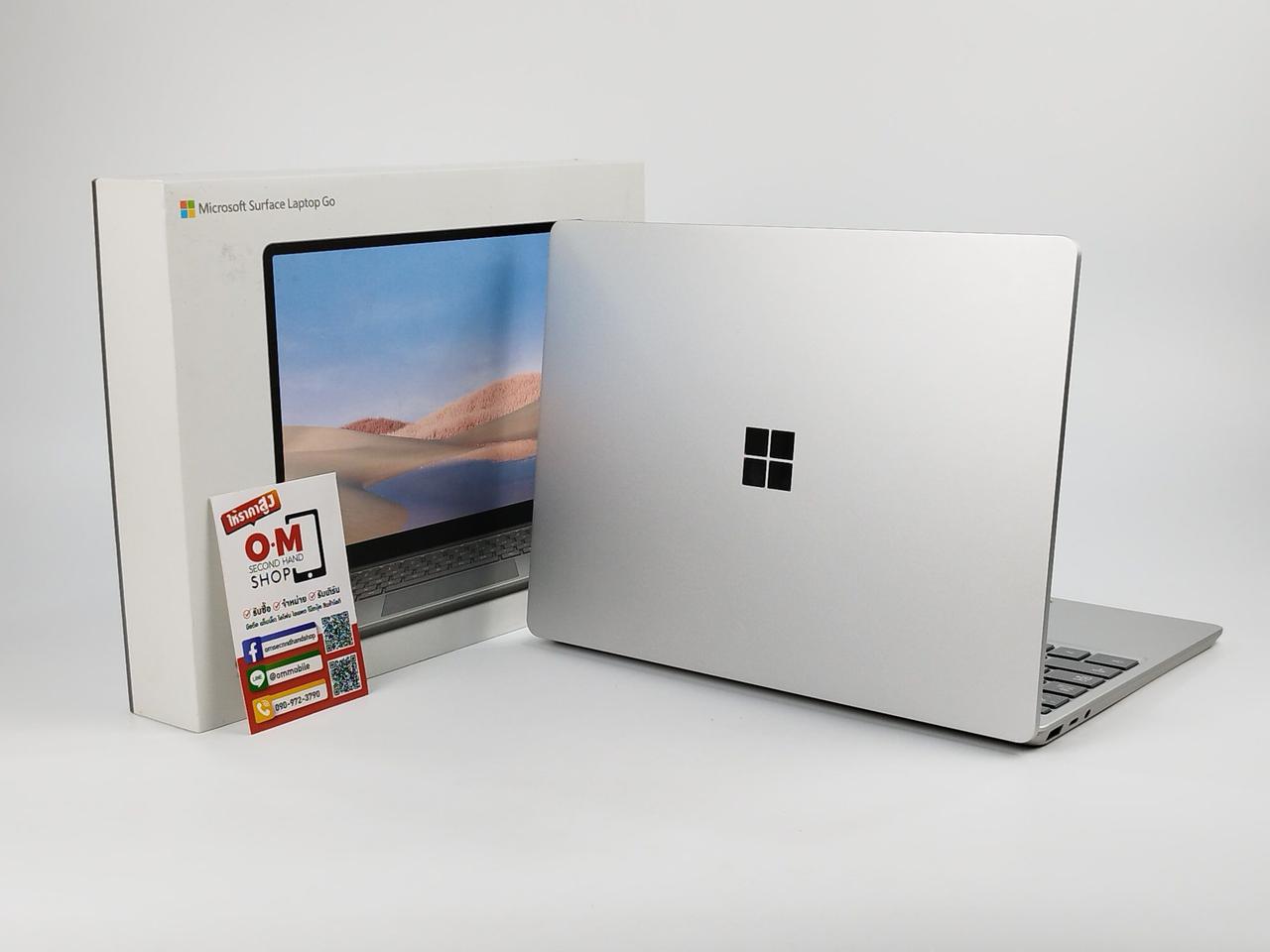 ขาย/แลก Microsoft Surface Laptop Go i5-1035G1 4/64 จอ Touchscreen ศูนย์ไทย สวยมาก ครบกล่อง เพียง 12,900 บาท 
