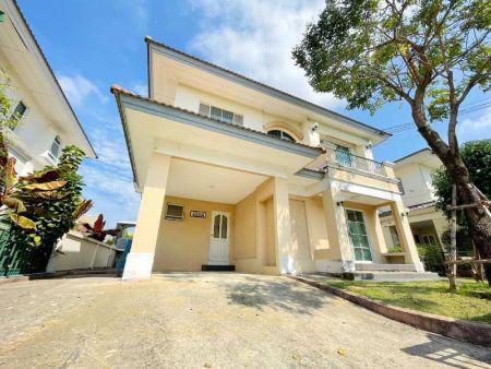 ขาย House หมู่บ้านมัณฑนา อ่อนนุช 130 ตรม. 56.8 ตร.วา บ้านสภาพดี กู้ได้เต็ม เดินทางสะดวก