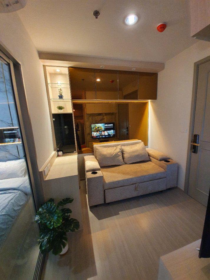 ให้เช่า คอนโด เฟอร์นิเจอร์ครบ ควบคุมด้วย smart home ชั้น 6 The Parkland Phetkasem 56 27 ตรม. ใกล้รถไฟฟ้า MRT ภาษีเจริญ