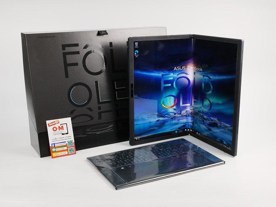 ขาย/แลก Asus Zenbook 17 Fold OLED UX9702 โน๊ตบุ๊คจอพับสุดอลังการ Intel i7-1250U ศูนย์ไทย ในราคา 99,900.-