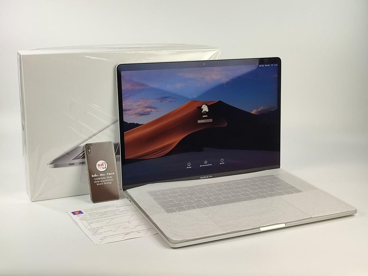 ขาย/แลก Macbook Pro 2019 15inch /Core i7 /Ram16 /SSD256 ศูนย์ไทย ประกันศูนย์ ใหม่แกะเชค แท้ ครบยกกล่อง เพียง 34,900 บาท  รูปที่ 3