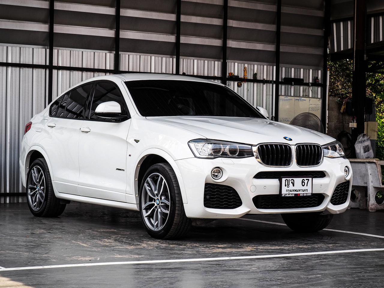 BMW X4 2.0 M Sport เบนซิน ปี 2019 สีขาว รุ่น Top สุด M Sport แท้ จากศูนย์ BMW รูปเล็กที่ 1