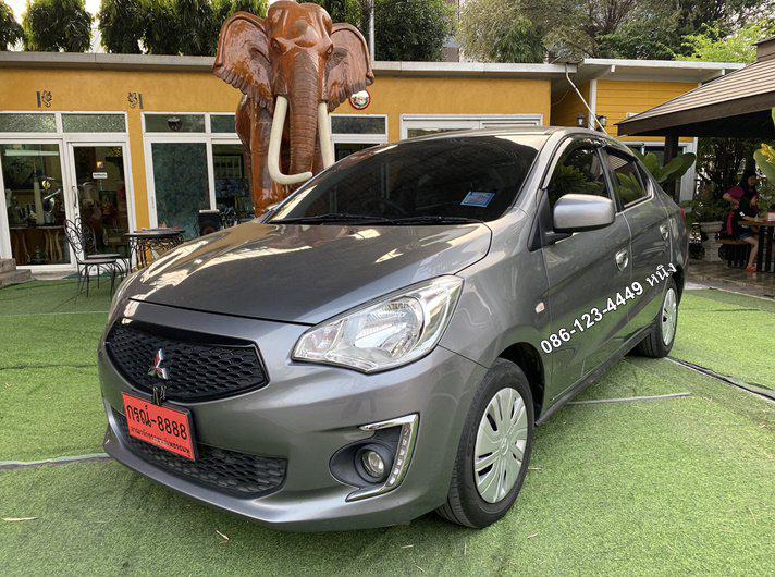Mitsubishi Attrage 1.2 GLX ปี 2019✔ฟรีดาวน์ ✔จัดเต็มได้ ✔ผ่อนถูก