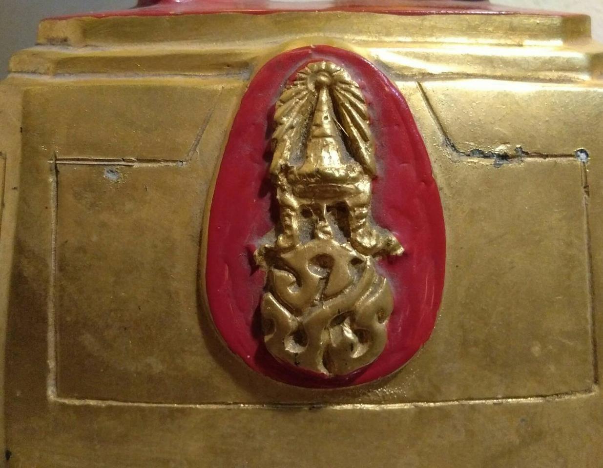 302.พระบรมรูปหล่อโลหะในหลวงรัชกาลที่9 พระบาทสมเด็จพระปรมินทรมหาภูมิพลอดุลยเดช(ทอง)  รูปที่ 3