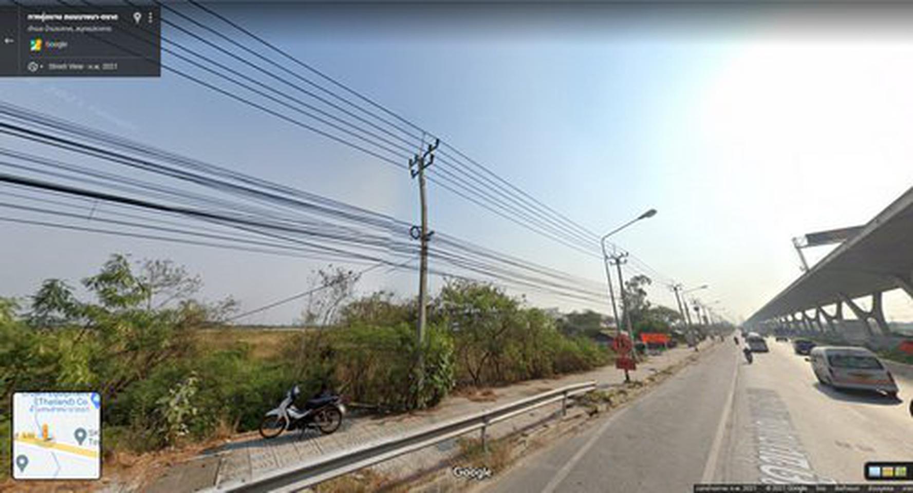 ขายที่ดิน บางนา-ตราด กม. 30 ติดถนนใหญ่ ใกล้ เมกาบางนา เนื้อที่ 40 ไร่ พื้นที่สีส้ม  รูปที่ 4