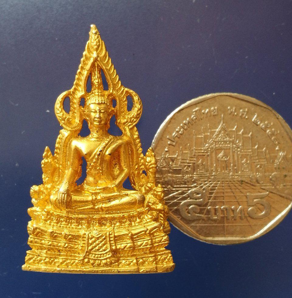 รูปหล่อพระพุทธชินราช หลังพานพุ่ม อกเลา กะหลั่ยทองเดิม พระสวยงาม รูปที่ 6