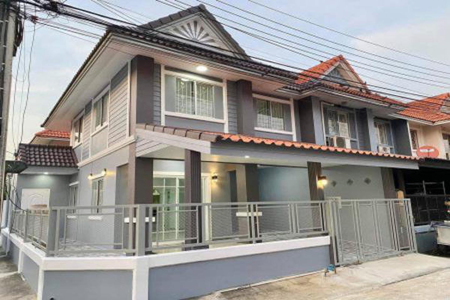ขายทาวน์โฮม 24 ตร.ว. พฤกษา 33 บางแม่นาง บางใหญ่ นนทบุรี หลังมุม ถนนเมน พร้อมอยู่ รูปที่ 1
