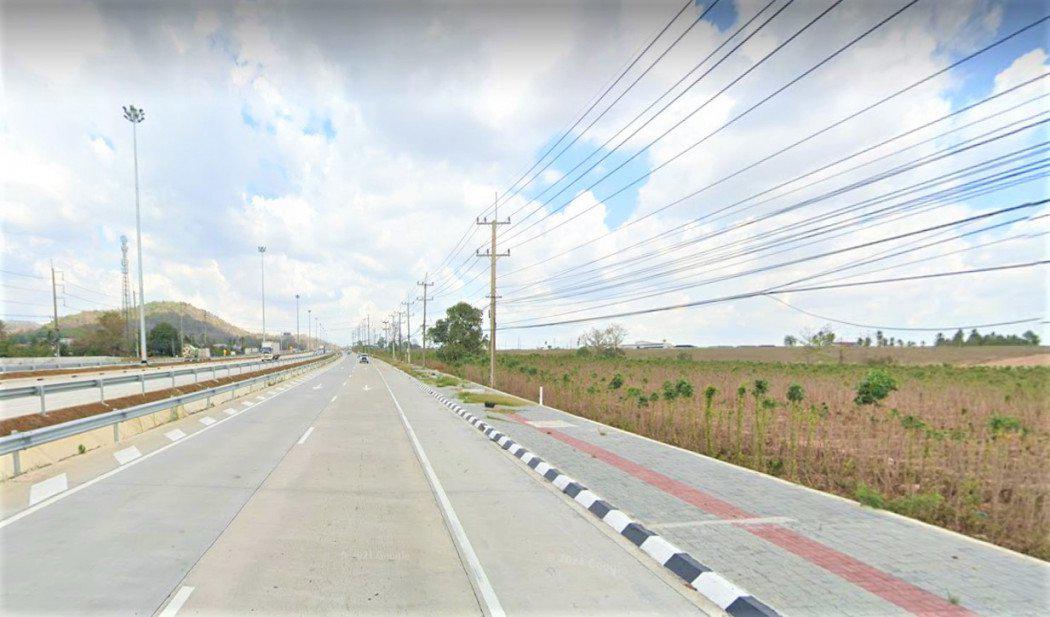 ขาย ที่ดิน ME312 หน้ากว้าง 547 m. ติดถนน 331 ผัง EEC สีม่วงลาย ศรีราชา ชลบุรี ขนาด 131 ไร่ 2 งาน 68 ตร.วา ใกล้ ท่าเรือแห