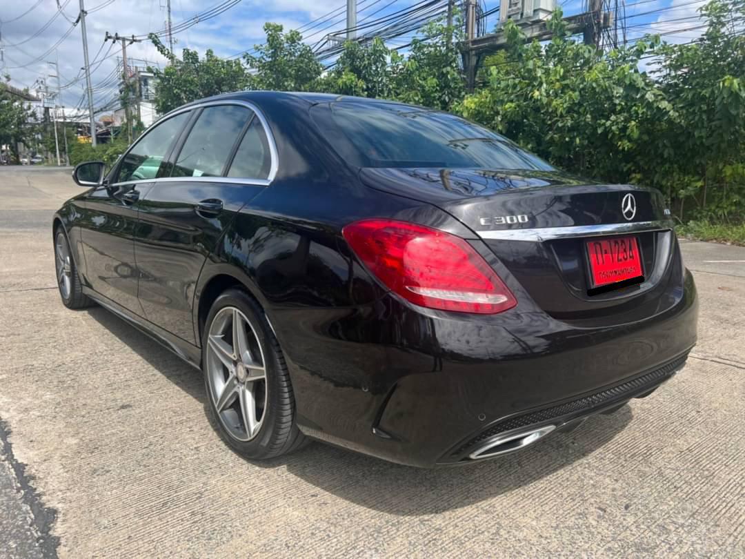 Benz C300 Bluetec Hybrid AMG ปี 2015 ไมล์ 110,000 km. รูปที่ 2