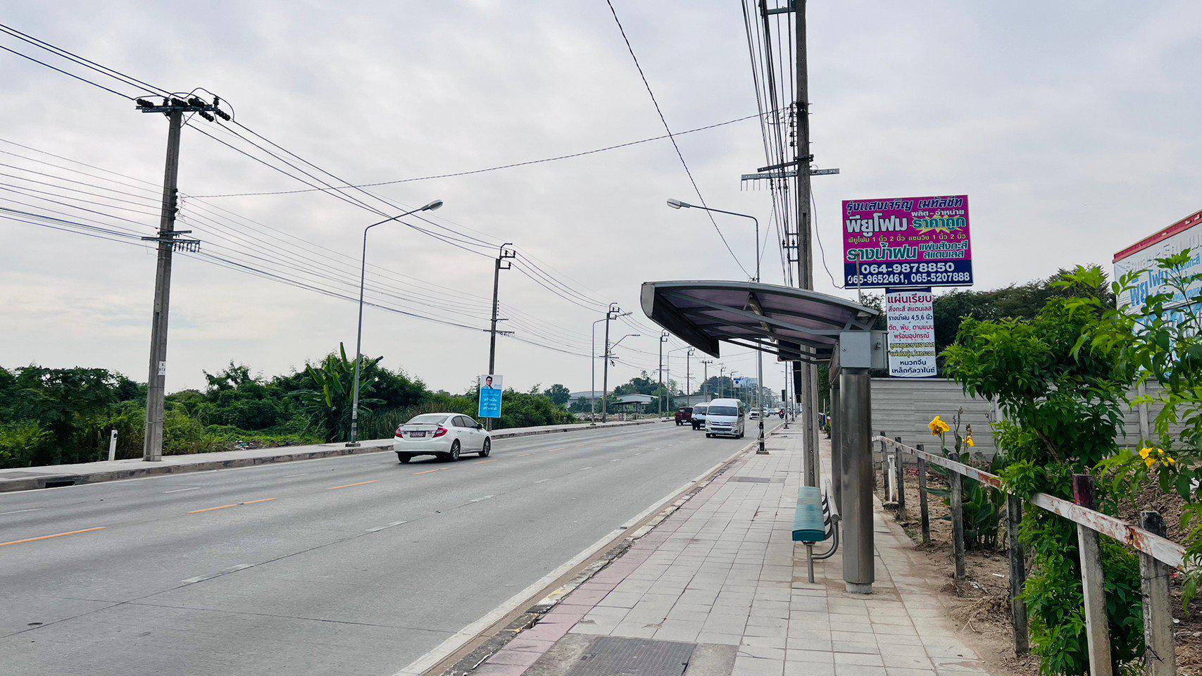 🗺️ให้เช่าที่ดิน ติดถนนหลัก หทัยราษฎร์🛣️ พื้นที่ 657 ตร.ว / เช่าเดือนละ 60,000 / สัญญาระยะยาว รูปที่ 5