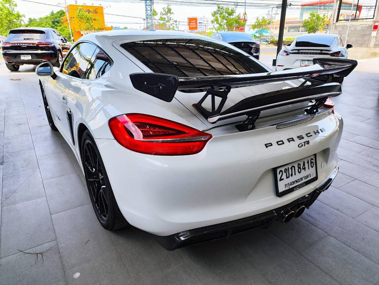 2014 PORSCHE CAYMAN 981 2.7 PDK เกียร์ออโต้ สีขาว  รูปที่ 3