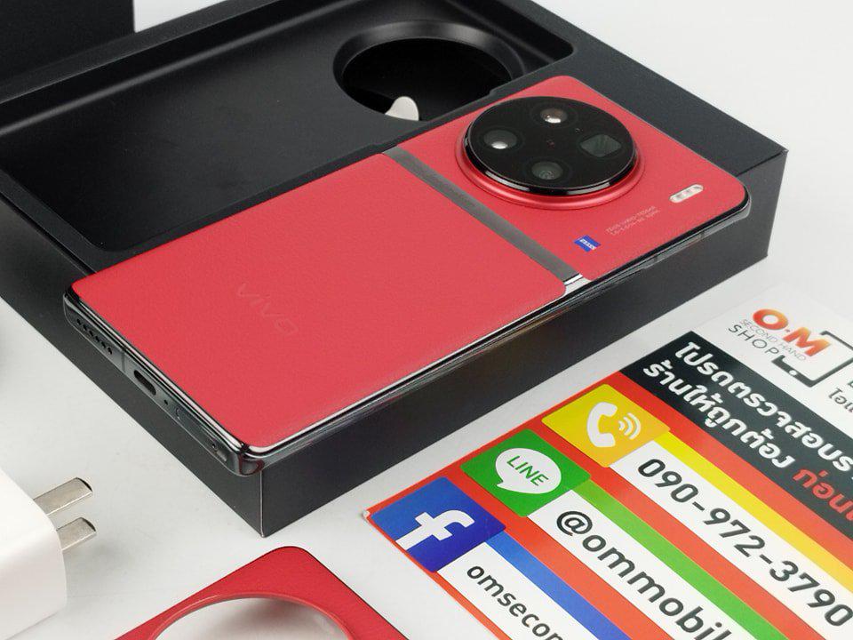 ขาย/แลก Vivo X90 Pro Plus 12/256 Red ใหม่มาก ครบกล่อง เพียง 32,900 บาท รูปเล็กที่ 2