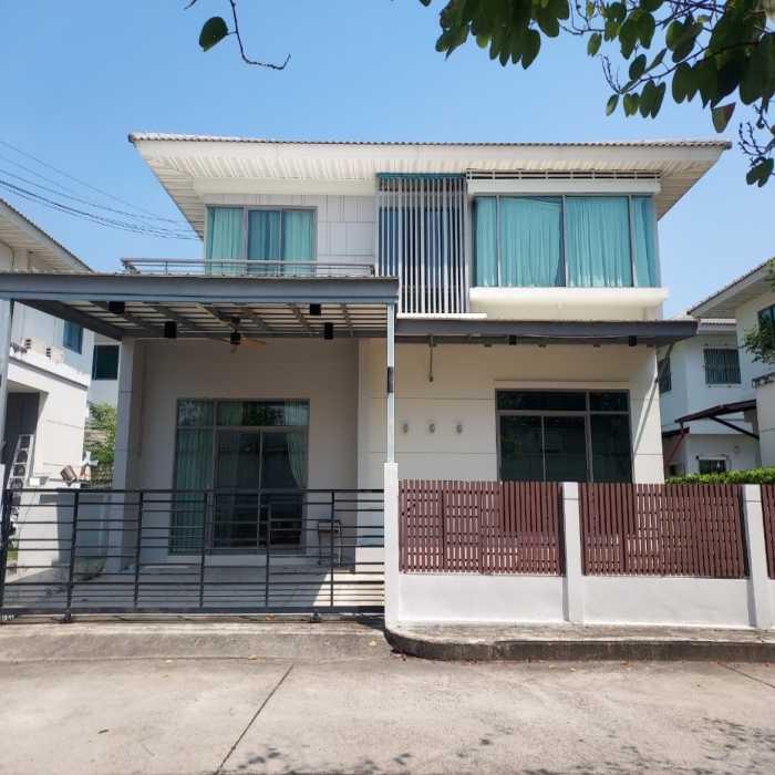 ขาย บ้านเดี่ยว หน้าบ้านไม่ชนใคร เพอร์เฟค เพลส รัตนาธิเบศร์ 220 ตรม. 65.5 ตร.วา สภาพดี พร้อมอยู่ รูปที่ 1