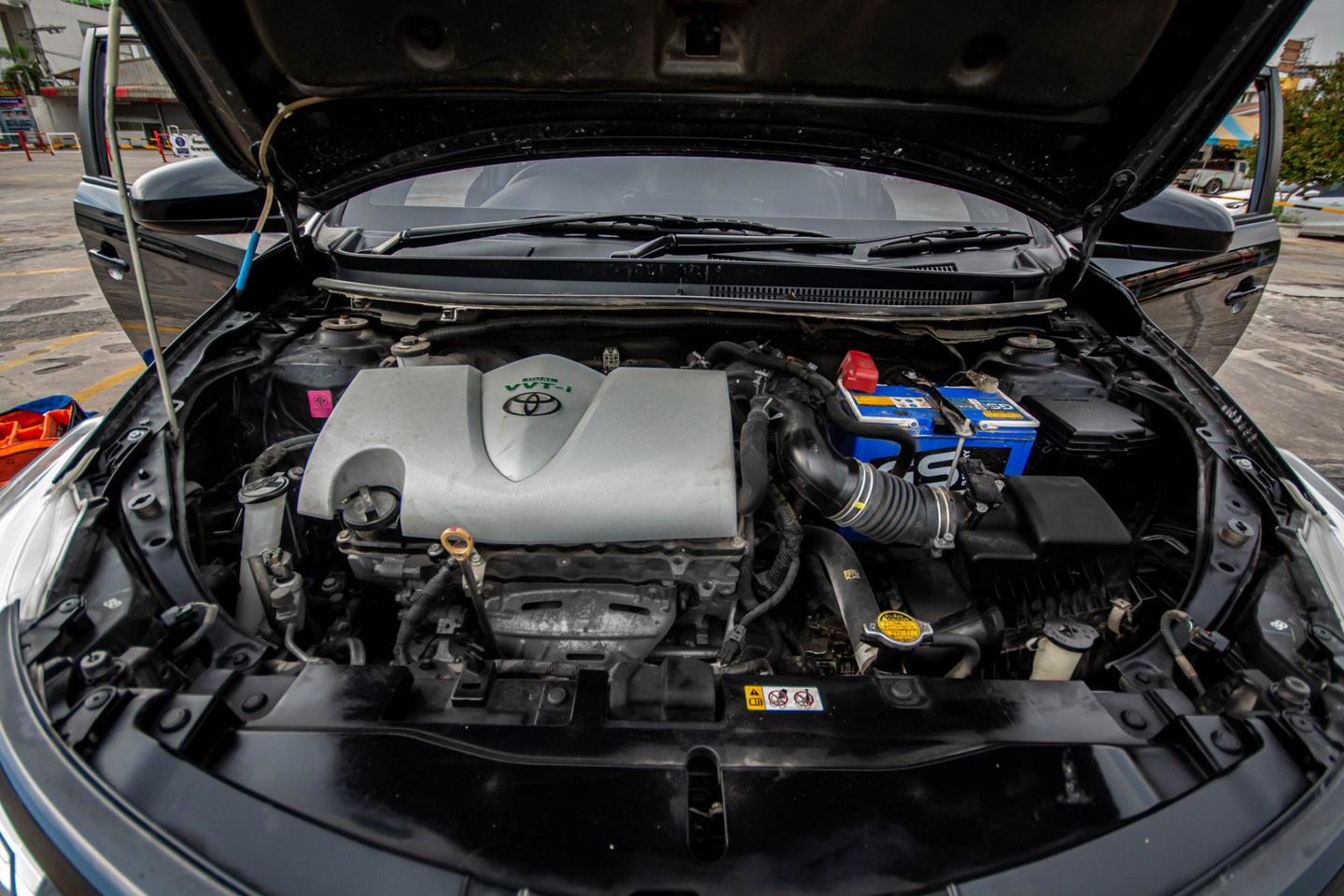ปี 2016 Toyota Vios 1.5J Dual VVTI สีดำ ไมล์แท้วิ่งน้อย รูปเล็กที่ 6