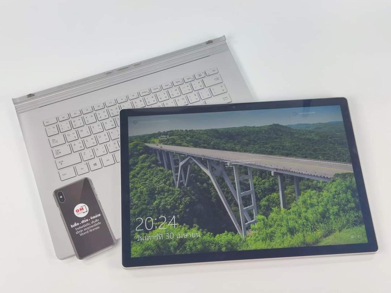 ขาย/แลก Microsoft Surface Book3 15นิ้ว /Core i7-1065G7 /Ram32 /HDD512 /GTX 1660 Ti Max-Q / สวยครบกล่อง เพียง 52,900 บาท  รูปเล็กที่ 3