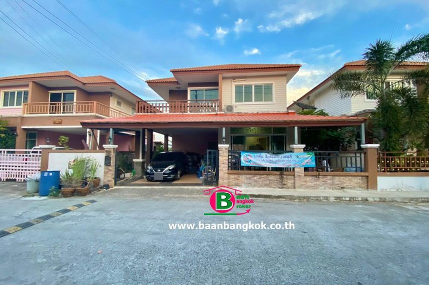 บ านเด ยว 2 ช น โครงการ พนาสนธ การ เด นท โฮม เน อท 50 ตรว ถนน กาญจนาภ เษก อ บางพล จ สม ทรปราการ ennxo