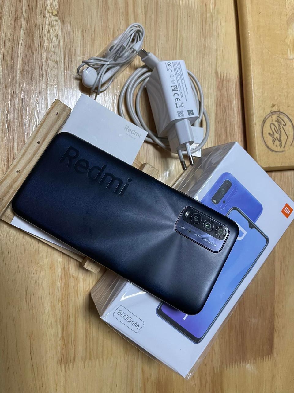 Redmi 9t Carbon Gray 4gb Ram 64gb Rom Ennxo