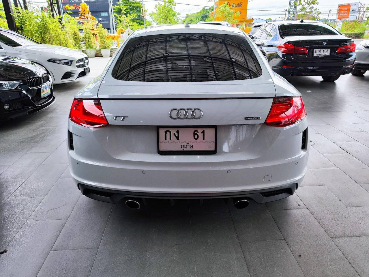 2019 AUDI TT 2.0 COUPE 45 TFSI QUATTRO S LINE  เกียร์ออโต้ สีขาว รูปที่ 2