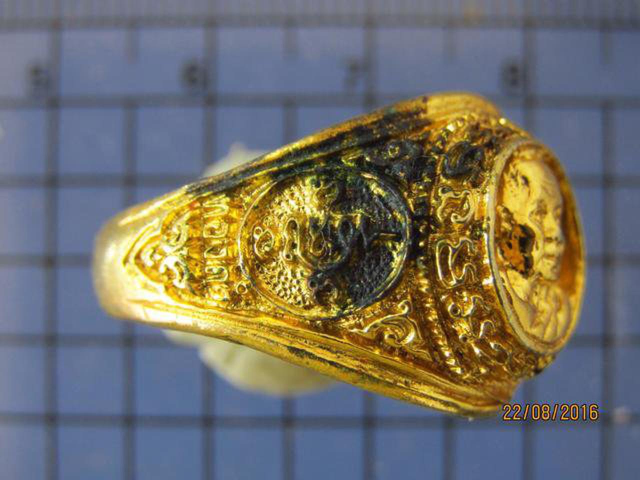 3784 แหวนกระไหล่ทอง หลวงพ่อทองดำ วัดท่าทอง ปี 2547 จ.อุตรดิต รูปเล็กที่ 4