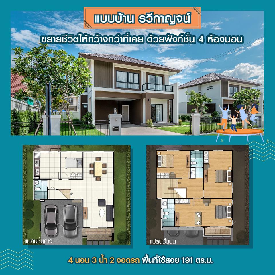 ใหม่สุดคุ้มบ้านเดี่ยวหลังใหญ่ รูปที่ 1