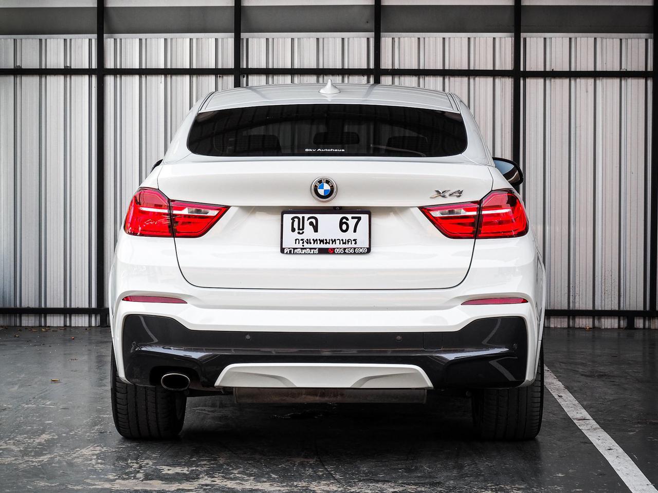 BMW X4 2.0 M Sport เบนซิน ปี 2019 สีขาว รุ่น Top สุด M Sport แท้ จากศูนย์ BMW รูปที่ 5