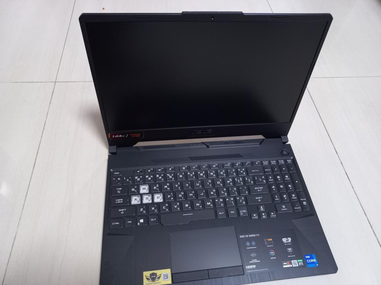ASUS โน๊ตบุ๊ตรุ่น fx506hm-hn007t Intel Core i7-11800H สเป็คแรงมาก สวย ใช้งานเยี่ยม สนใจ ทัก 0814253207 รูปที่ 2