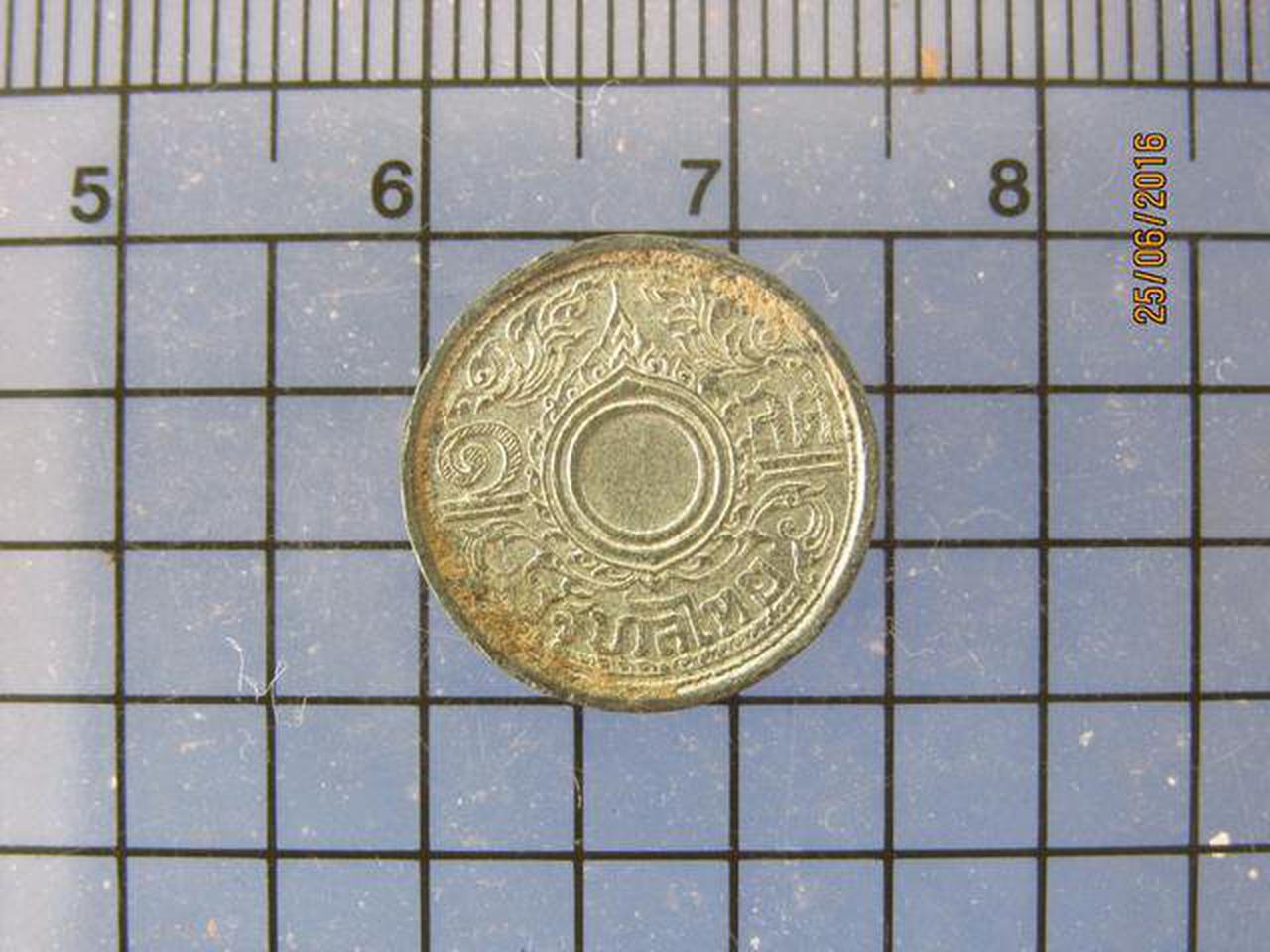 3593 เหรียญราคา 1 สตางค์ รัฐบาลไทย พ.ศ.2485 เนื้อดีบุก รูปที่ 4