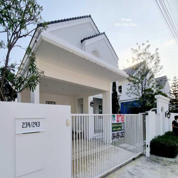ขายบ้านเดี่ยว 2 ชั้น ชัยพฤกษ์ บางนา กม.15 สไสต์ใหม่ มุมมองโปร่งโล่ง เน้นพื้นที่สีเขียว เพื่อคนยุค  New Normal  ติดถนนบาง รูปที่ 1