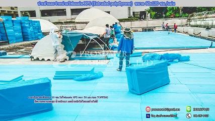 แผ่นโฟม ฉนวนกันความร้อน (XPS) พอลีสไตรีนโฟม