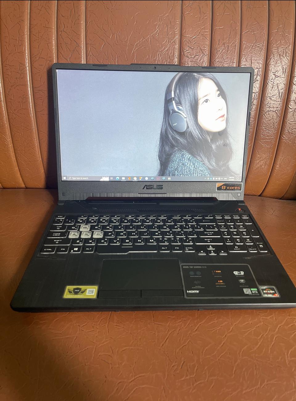 Asus tuf gaming A15 สภาพดี อยู่ในประกัน (แถมอุปกรณ์ทั้งหมด)