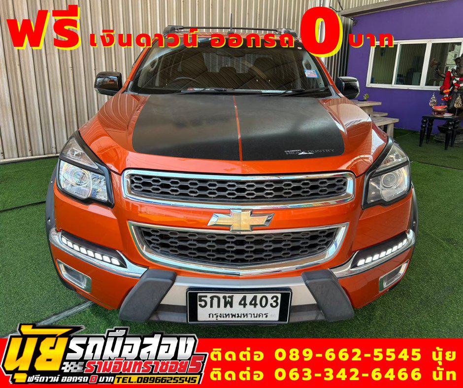 ปี2017 Chevrolet Colorado 2.8 Crew Cab LTZ Z71 High Country เกียร์ออโต้