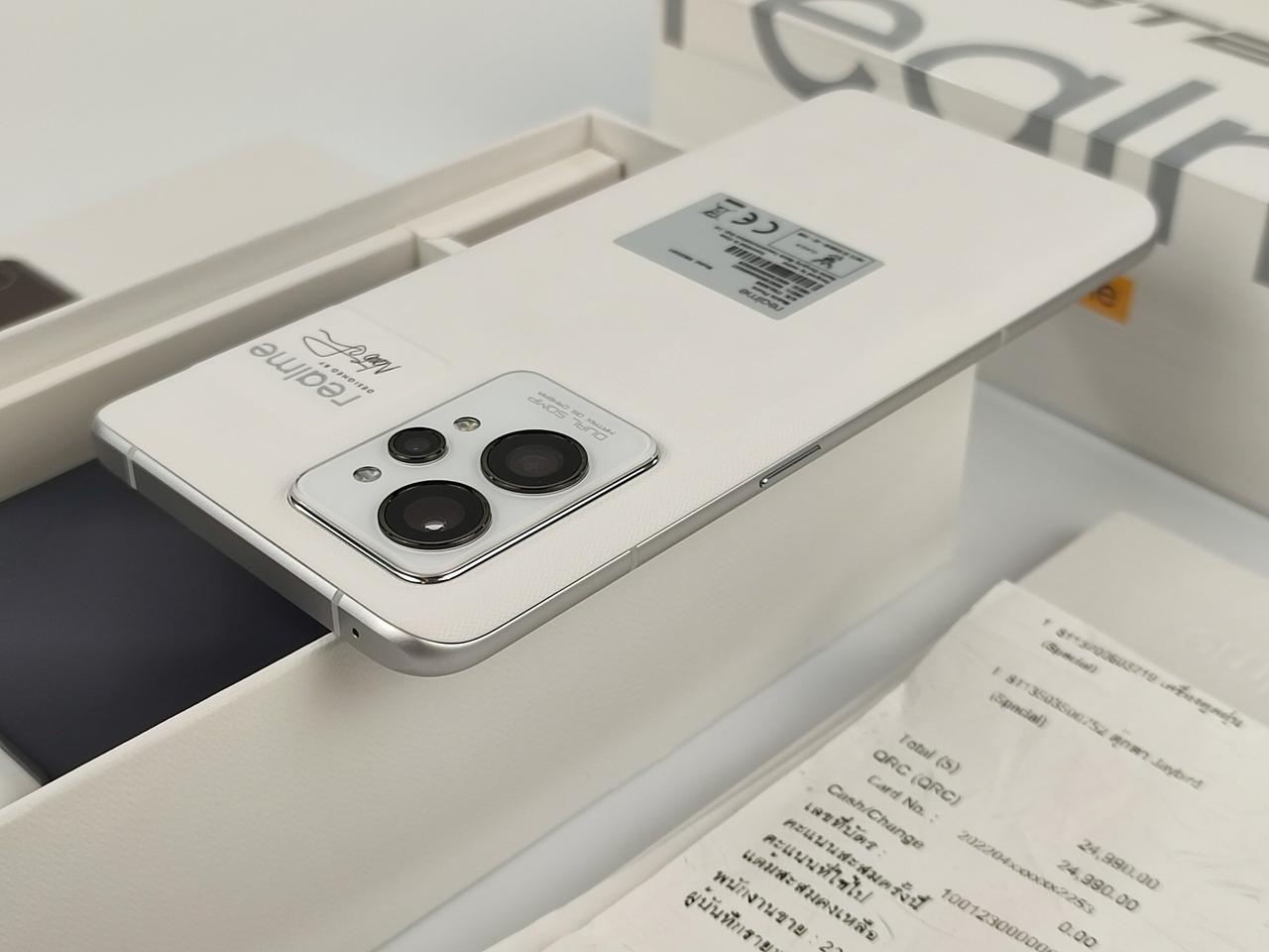 ขาย/แลก Realme GT2Pro 12/256 Paper White ประกันศูนย์ 30/04/2023 สวยมาก แท้ ครบยกกล่อง เพียง 20,900 บาท รูปเล็กที่ 6