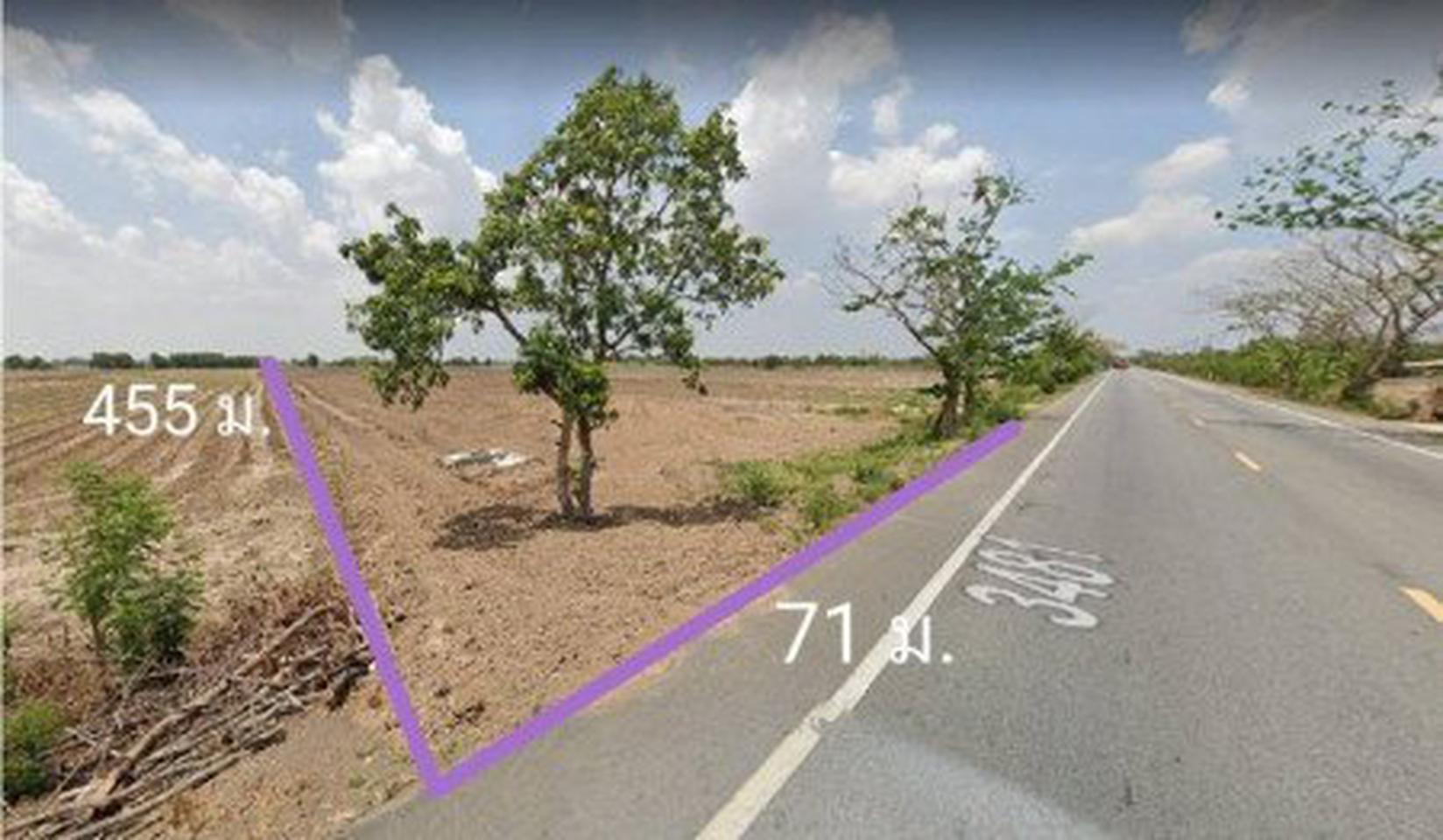 ให้เช่าที่ดินเขต EEC เนื้อที่ 23 ไร่ หน้ากว้าง ทำเลดี อำเภอบางน้ำเปรี้ยว ฉะเชิงเทรา รูปที่ 3