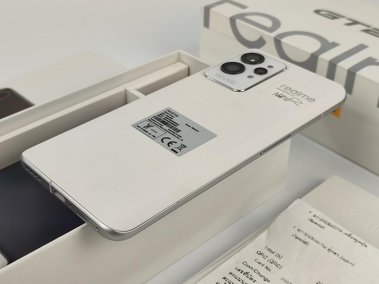 ขาย/แลก Realme GT2Pro 12/256 Paper White ประกันศูนย์ 30/04/2023 สวยมาก แท้ ครบยกกล่อง เพียง 20,900 บาท รูปเล็กที่ 4