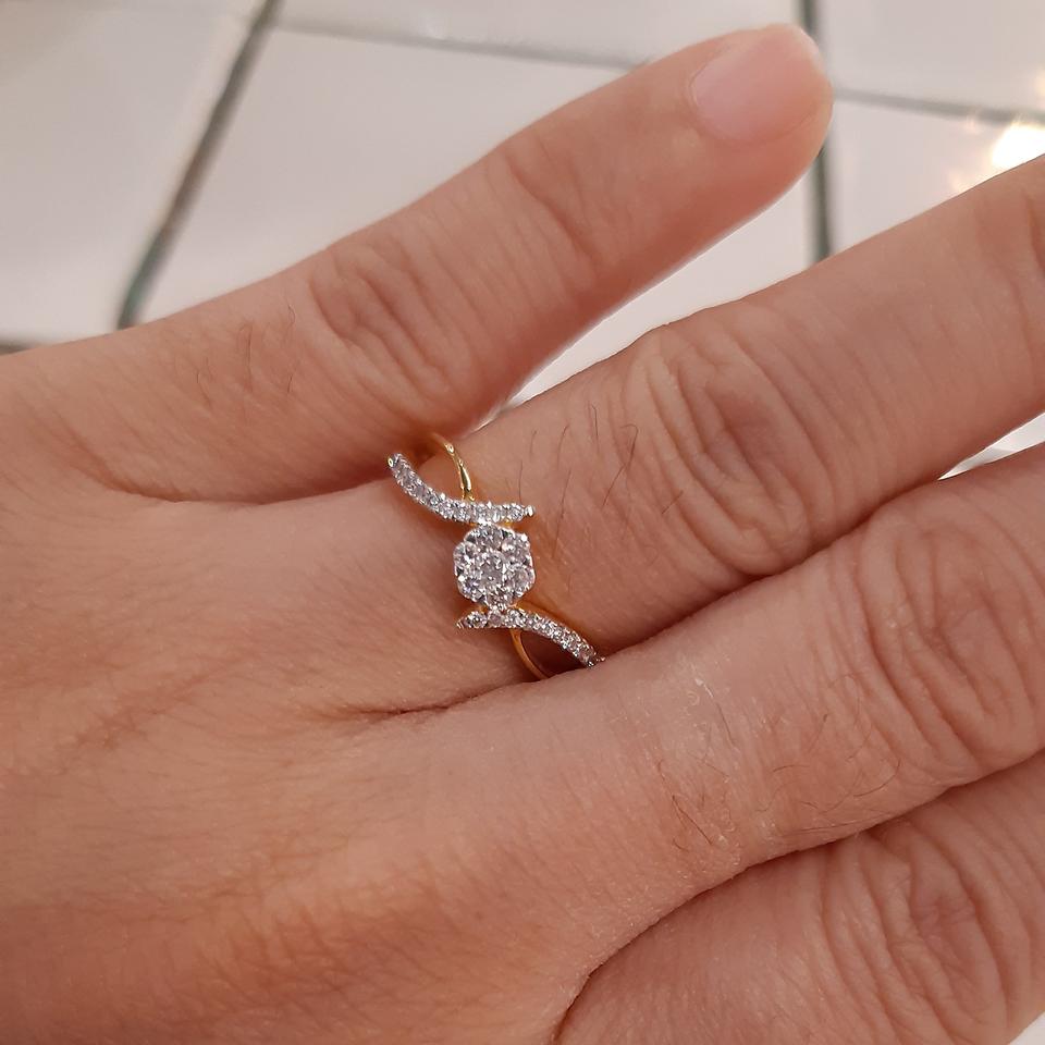 ขายแหวนเพชร แหวนแต่งงาน (มีชิ้นเดียวค่ะ) | Ennxo