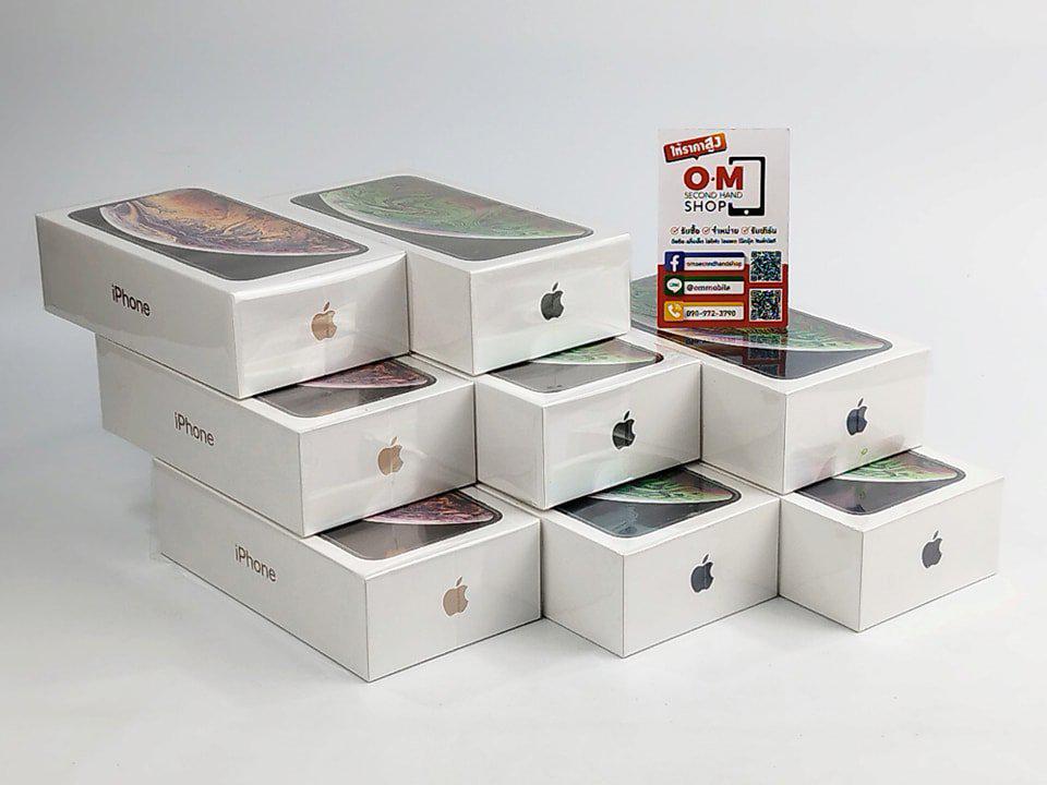 ขาย/แลก iPhone Xs Max 256GB Gold/Space Gray ศูนย์ไทย ของใหม่มือ1 เคลียร์สต็อก แค่แกะเช็ค เพียง 17,900