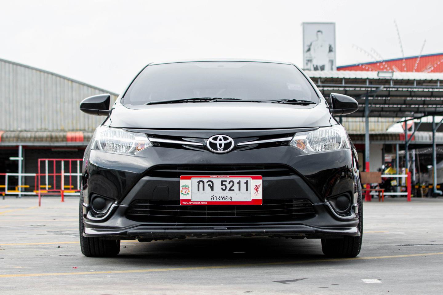 ปี 2016 Toyota Vios 1.5J Dual VVTI สีดำ ไมล์แท้วิ่งน้อย  รูปที่ 2