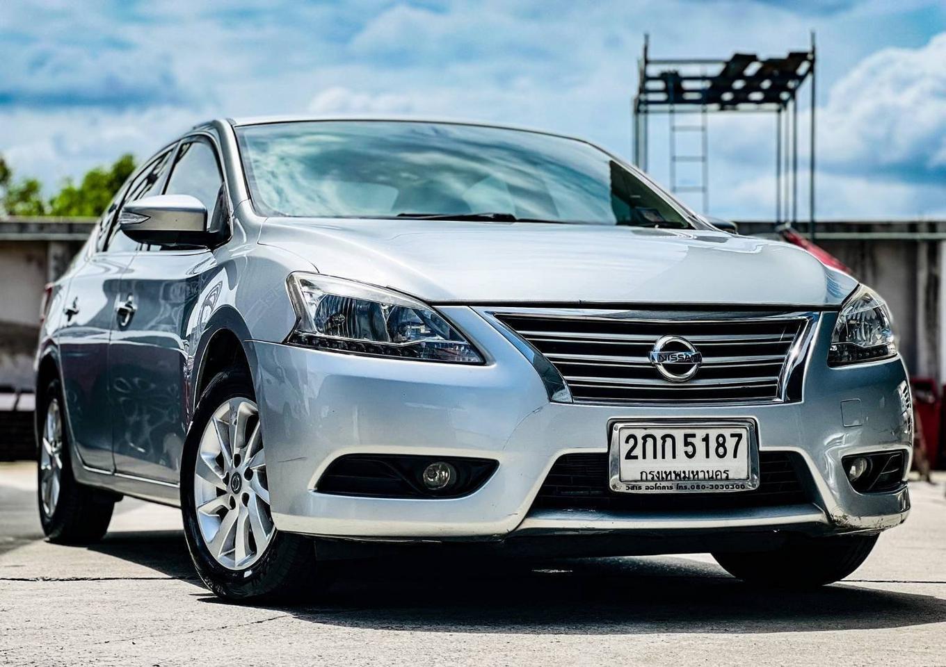 Nissan Sylphy 1.6 V ปี 2013 รถผู้บริหาร หรูหรา ดีไซน์ทันสมัยในราคาสบายกระเป๋า 