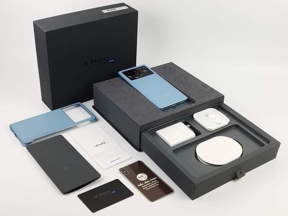 ขาย/แลก Vivo X Note 12/512GB สี Blue รอมจีน สภาพสวยมาก Snapdragon8 Gen1 แท้ ครบกล่อง เพียง 32,900 บาท