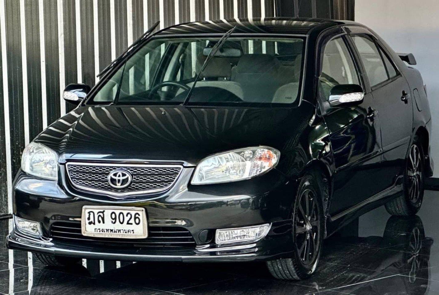 Toyota Vios 1.5E M/T ปี2004 สีดำ