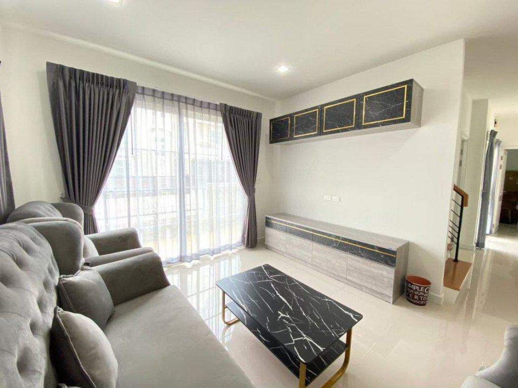 ให้เช่า บ้านเดี่ยว  3 ห้องนอน เฟอร์นิเจอร์ครบ Golden Neo Sathorn 170 ตรม. 41.3 ตร.วา ✅ ใกล้รถไฟฟ้า BTS วุฒากาศ